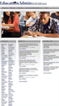 Mobile Screenshot of educationadminwebadvisor.com